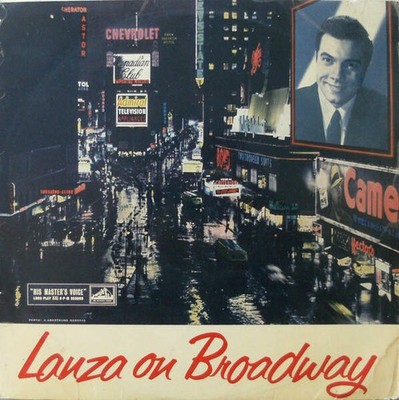Mario Lanza - Lanza On Broadway (VINYL)