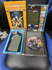 Lunar Eternal Blue & The Silver Star CIB w/ Reg Card (Sega CD) w/ Strategy Guide