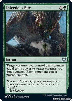 MTG Infectious Bite [ONE - 172] LP