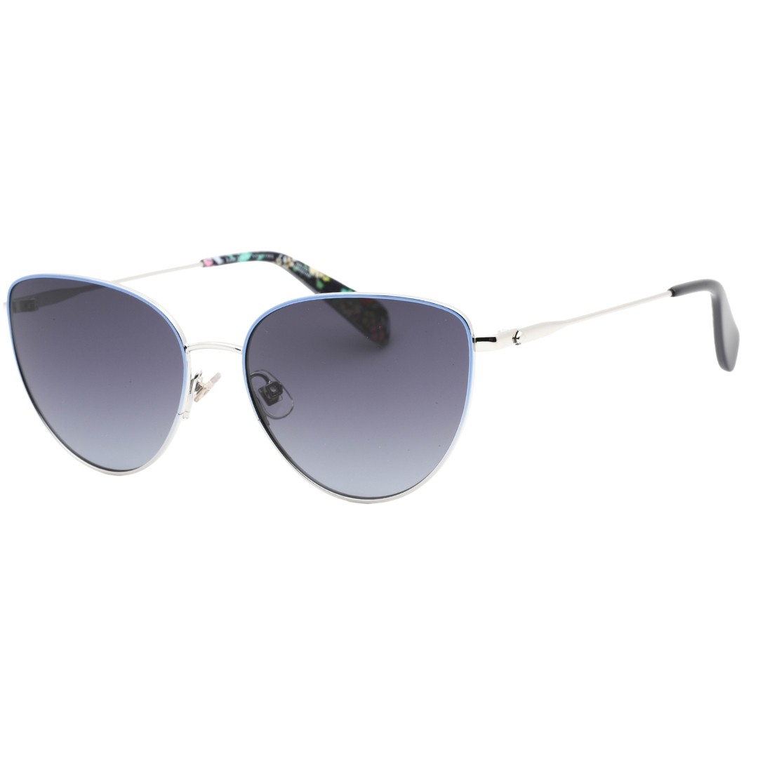Kate Spade Hailey/G/S Dark Grey SF Lens Blue Detail Silver Sunglasses thumbnail 2