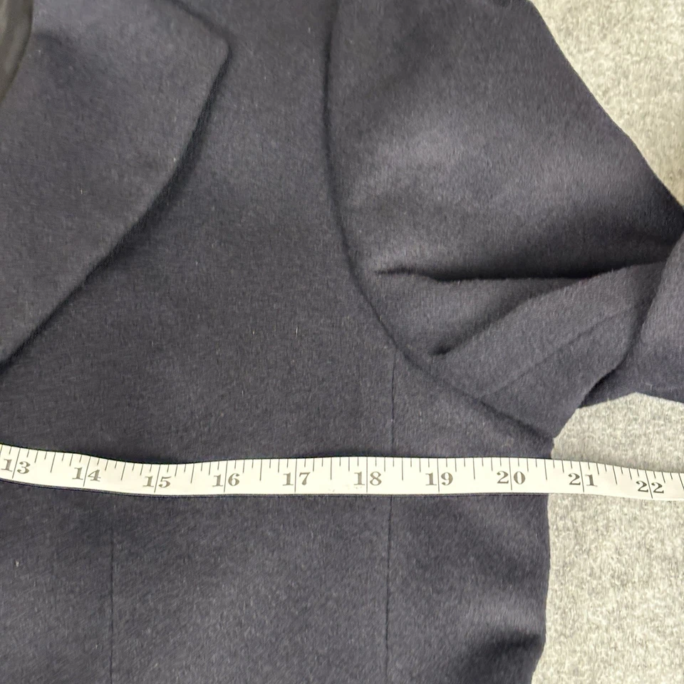 Brooks Brothers Wool Cashmere Bemberg Lining Overcoat Women’s Size 12 Petite - Image 4 of 4