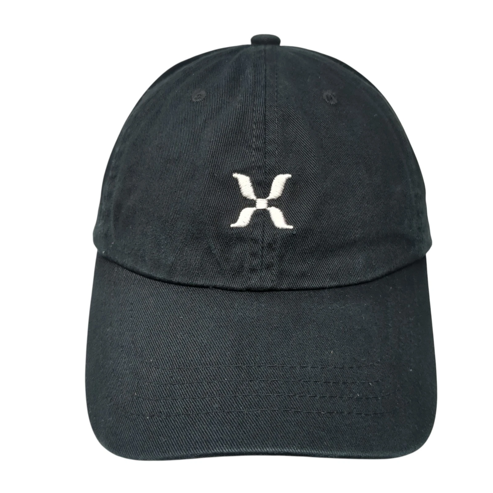The Classics Yupoong Slideback Baseball Cap Black One Size Adjustable 6 Panel