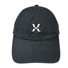 The Classics Yupoong Slideback Baseball Cap Black One Size Adjustable 6 Panel