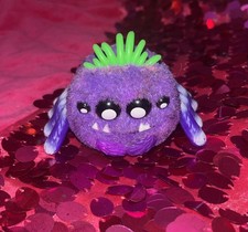 Yellies Voice Activated Interactive Pet Spider Toy Wiggly Wriggles AB purple