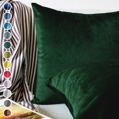 Lionmood Kissenbezug Samt 40x40 45x45 50x50 30x50 Kissenhülle Sofakissen Deko 1x