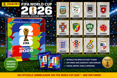 Panini FIFA World Cup 2026  Stickerkollektion wähle deine Sticker Part 4/4