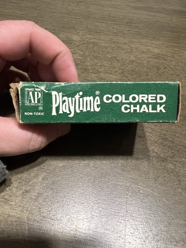 12 bastoncini in gesso colorato Playtime vintage - Foto 2 di 6