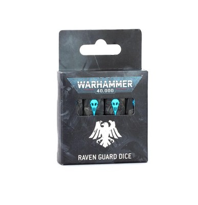 ウォーハンマー レイヴンガード ダイスセット Raven Guard Dice (2025) - Warhammer 40k - Brand New, Factory