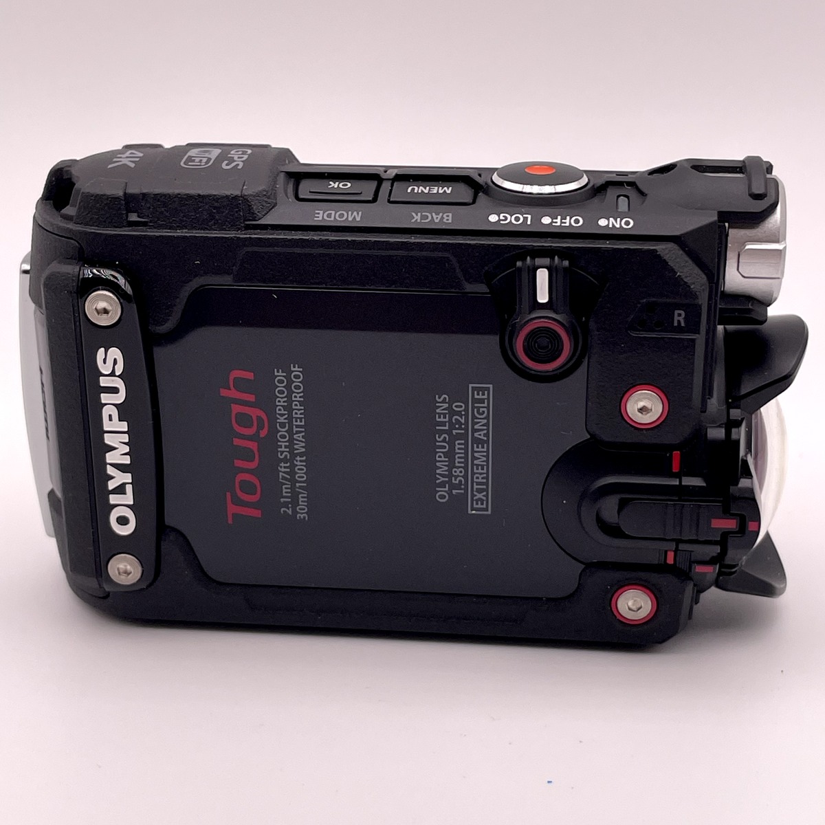 Olympus Stylus Tough TG-Tracker Action Camera – Black – Lens Error