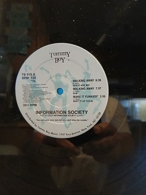 INFORMATION society walying away & make it funkier 1988 LP
