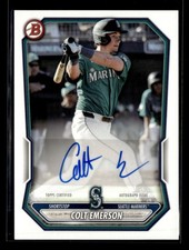 Colt Emerson 2026 Bowman Baseball Paper Prospect Retail Auto Mariners [jyc16