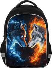 Ages 6-18 Years Old Kids Backpack Lightweight Durable Teens Back Pack for Elemen