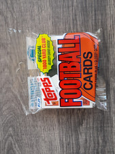 1988 Topps Football Jumbo Cello Pack Steve Young On Top