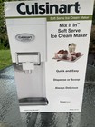 New Unused in Box Cuisinart Soft Serve 1.5 Quart Ice Cream Maker ICE-45