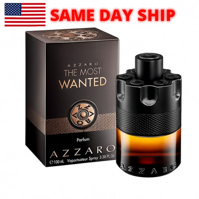Azzaro The Most Wanted 3.38oz/100ml Luxury PARFUM Spray for Men New & SEALED BOX
