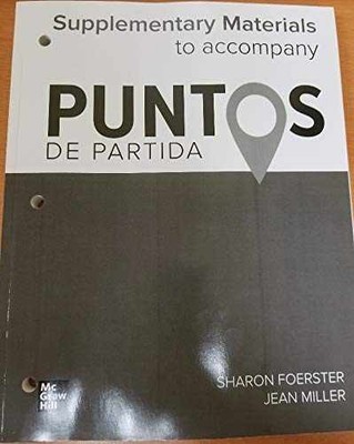 Supplementary Materials t/a - Paperback, by Sharon Foerster; Jean - Very Good h