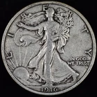 Photo of a 1916-P Walking Liberty Half Dollar from an eBay listing that sold on Jul 22, 2026