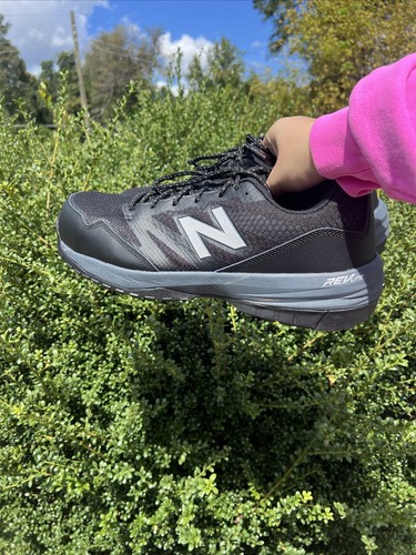 New Balance 589v1 Negro Compuesto Puntera de Seguridad Zapatos de Trabajo Tenis Hombres Talla 15 D - Imagen 12 de 15