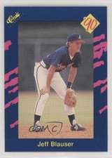 1990 Classic Jeff Blauser #123 2u3