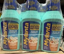 Case Of 12 Bottles Mylanta Antacid Anti-Gas, Vanilla Caramel 12 fl oz Each