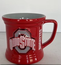 Ohio State Buckeyes Mug The Encore Group Red White Gray