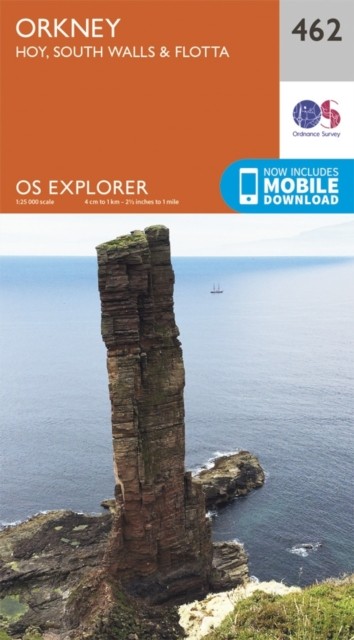Ordnance Survey Explorer 462 Orkney Map With Digital Version Orange - Image 4