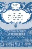 Lawrence Manley | Literature And Culture In Early Modern London | Taschenbuch
