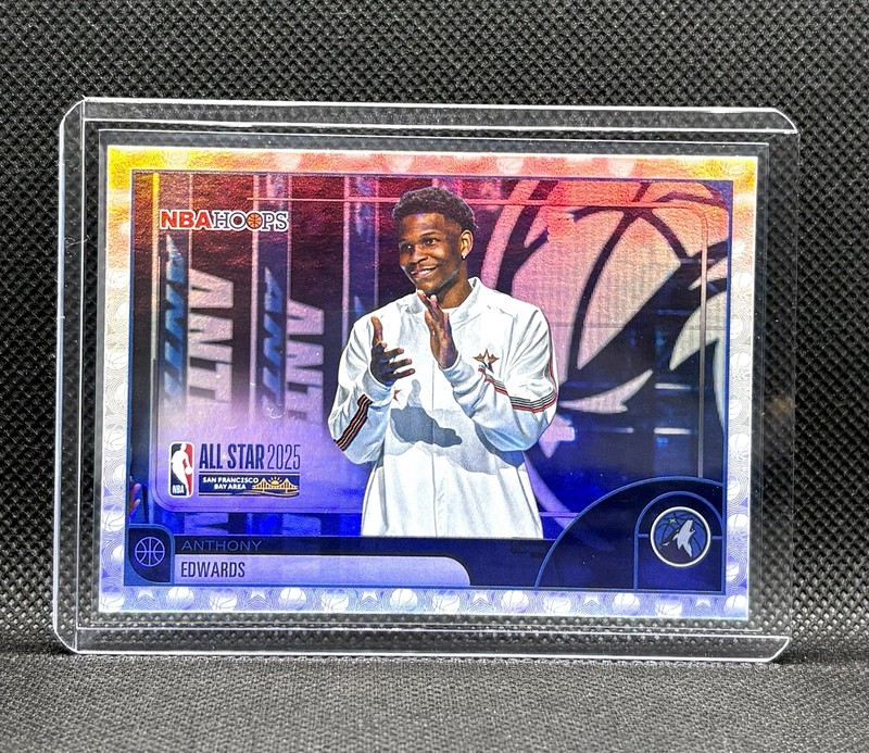 2025-26 Topps NBA Hoops Anthony Edwards #279 All Star Minnesota Timberwolves NBA