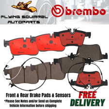 Brembo OE Equivalent FR RR Brake Pads Set for 2005-15 Chrysler 300C SRT8 Hemi