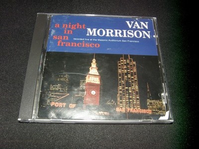 VAN MORRISON A NIGHT IN SAN FRANCISCO / 2 CD SET 1994 POLYDOR RECORDS