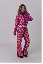 Tuta da neve OOSC unisex anni 70 taglia M