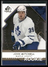 2008-09 SP Game Used John Mitchell Gold RC /100 #166 Toronto Maple Leafs