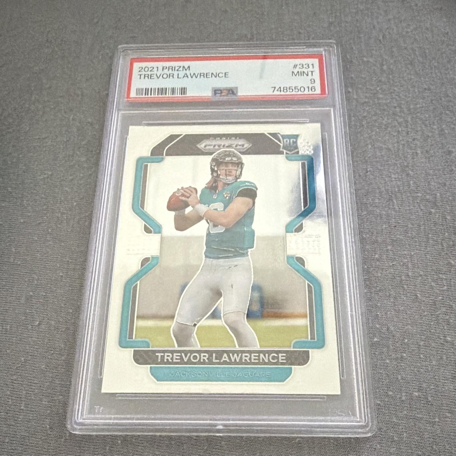 Trevor Lawrence Panini Prizm #331 Base