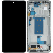 Écran OLED avec châssis pour Xiaomi 11T / 11T Pro – Reconditionné – Bleu Céleste