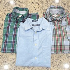 Boys Dress Shirts Large Crown Ivy Izod 16
