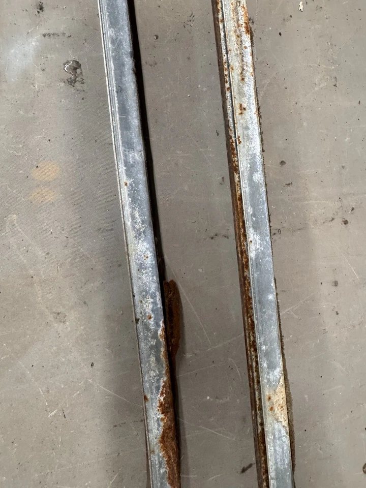 Chevelle Lemans 1968-1972 ventana trasera puerta trasera vidrio pista canal vista crucero Foto 4 de 4