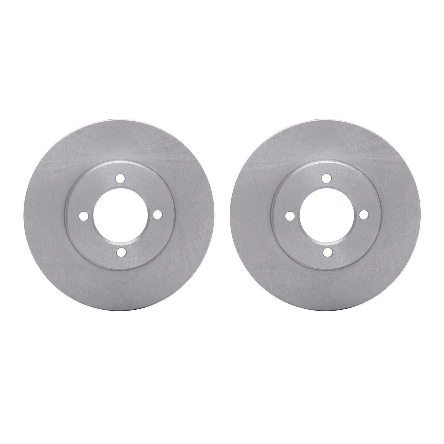 Dynamic Friction 6002-76006 DFC Brake Rotors - Blank For 80-82 Toyota Corolla