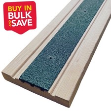 BUNDLE VALUE PACK Non Slip Decking Strips GRP Heavy Duty Pro Grade 50mm - GREEN