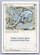 MTG Blue Ward U Revised Edition (3ED) NM Magic
