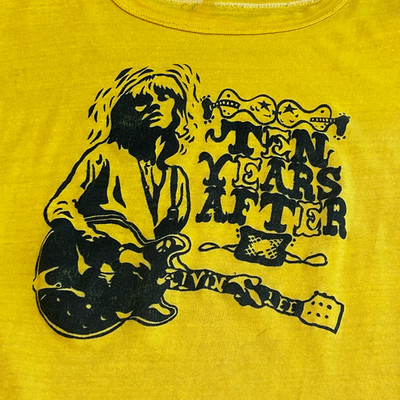 Vintage Woodstock Ten Years After Alvin Lee Shirt Circa 1970 SEG_559