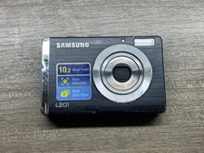 Samsung L Series L201 10.2MP Digital Camera Black UNTESTED No Battery 