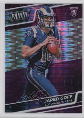 2016 National Convention VIP Purple Pulsar Prizm 1/50 Jared Goff Rookie RC g4q
