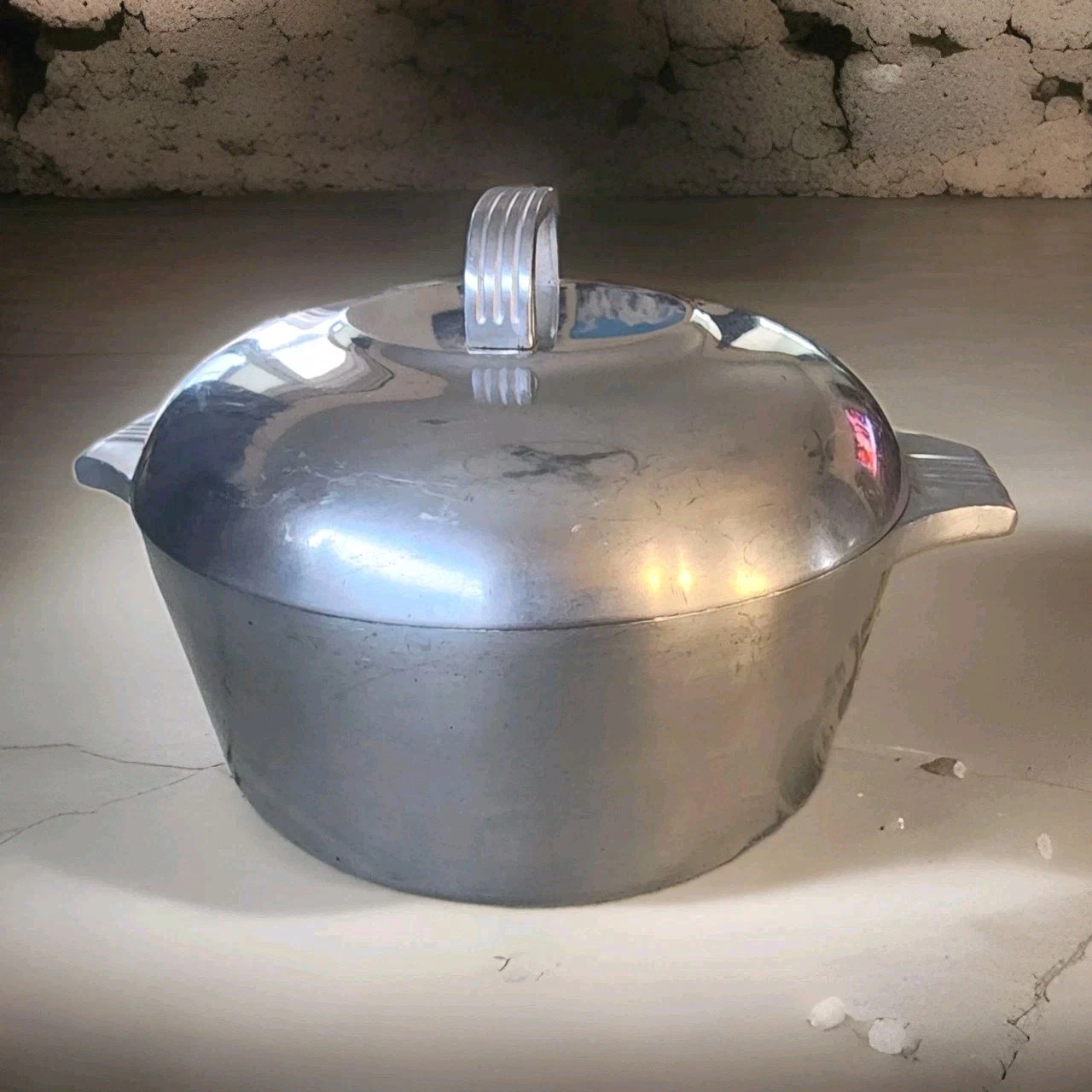 Wagner Ware MAGNALITE 4249 6qt Aluminum Stockpot/Dutch Oven w/Lid