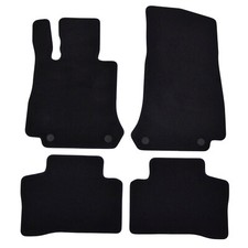 Fußmatten Automatten Für Mercedes GLC C253 / X253 2015-2022 Pro Velour Schwarz
