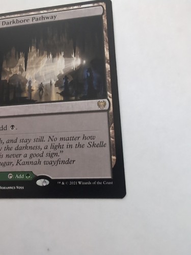 MTG Magic the Gathering Darkbore Pathway (254/551) Kaldheim LP - Picture 4 of 7