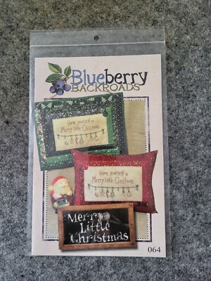New Merry Little Christmas Quilt Pattern by Blueberry Backroads