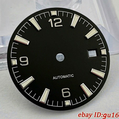 31mm Sterile Watch Dials Fit ETA2836 2824 DG2813 3804 Miyota 8215 8205 821A Dial - Picture 10 of 13