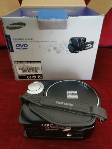 VIDEOCAMERA DVD CAM SAMSUNG VP-DC171WHB PAL NERA DIGITAL ZOOM 34x - Foto 2 di 7