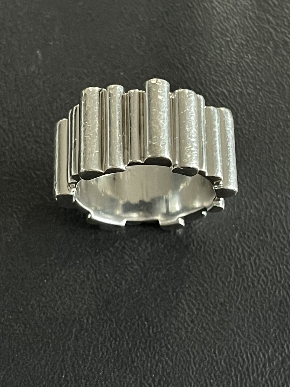 Silver RING Jette German Designer Solid 925 Silve… - image 3