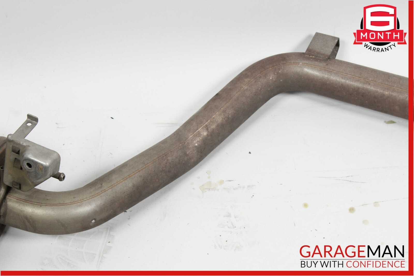14-17 Maserati Ghibli Rear Left Side Exhaust System Muffler Dual Tip Assembly